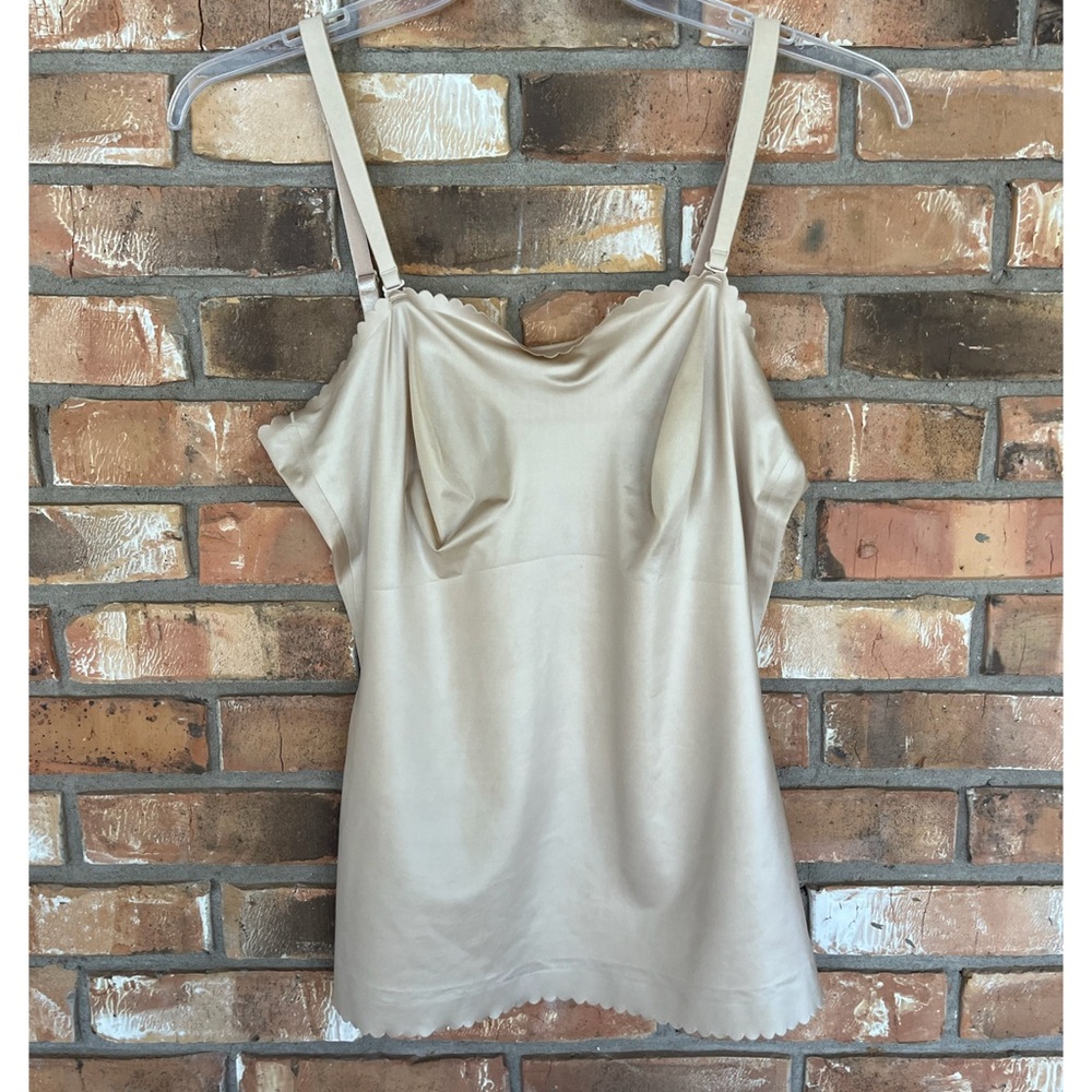 Sonic Slimmer Women’s Nude Shapewear Camisole By Kathleen Kirkland Size 2X